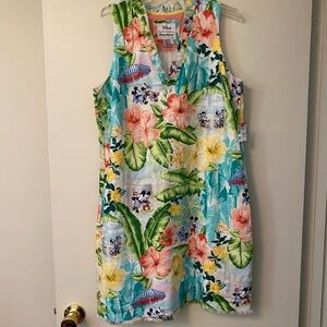 Disney Floral Print Women's Dress